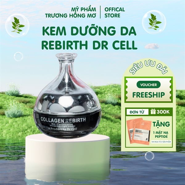 Kem Dưỡng Da Phục Hồi Ban Đêm Collagen Rebirth Dr Cell
