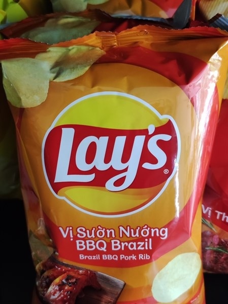Lay's vị sườn nướng BBQ Brazil 31gr