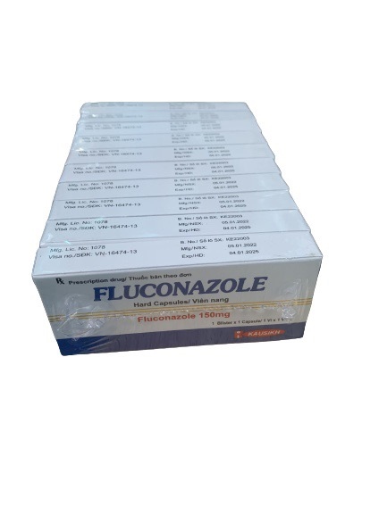 Fluconazole 150mg kaushikh (lốc/10h/1v)