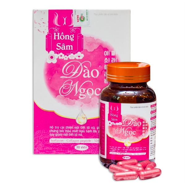 Nội tiết tố nữ Hồng Sâm Đào Ngọc Hải Linh (C/30V)