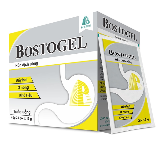 Gel Dạ Dày Bostogel Boston Việt Nam (H/30G/15gr)