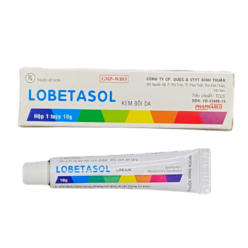 Kem Bôi Lobetasol Clotrimazol Phapharco (T/10gr)