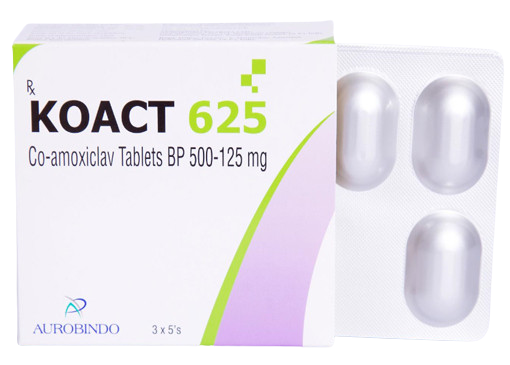 (date cận T4.2026) Koact 625mg aurobindo (h/15v)