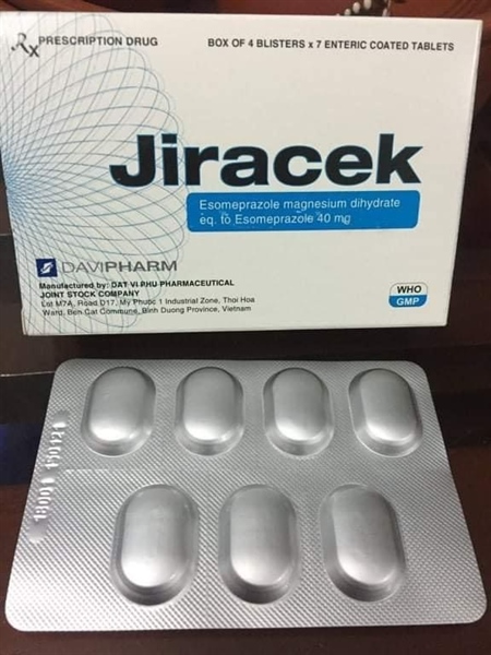 Jiracek esomeprazol 40mg davipharm (h/28v)