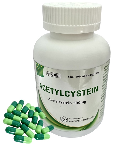 Acetylcystein 200mg Khapharco (C/190V)