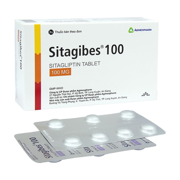 Sitagibes Sitagliptin 100mg Agimexpharm (h/28v)
