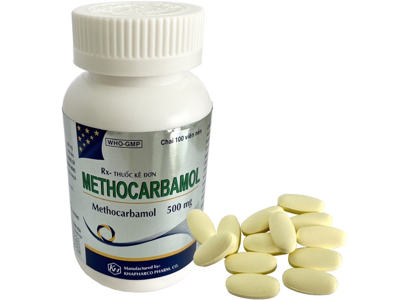 Methocarbamol 500mg Khapharco (C/100V)