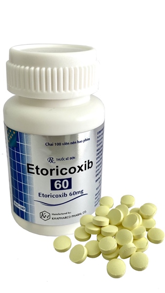 Etoricoxib 60mg Khapharco (C/100V)