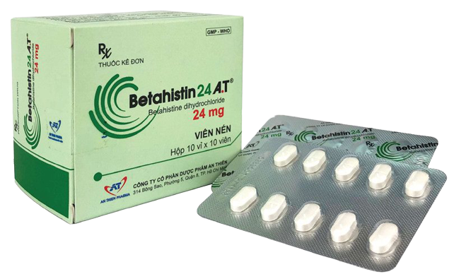 Betahistin 24mg at an thiên (h/100v)