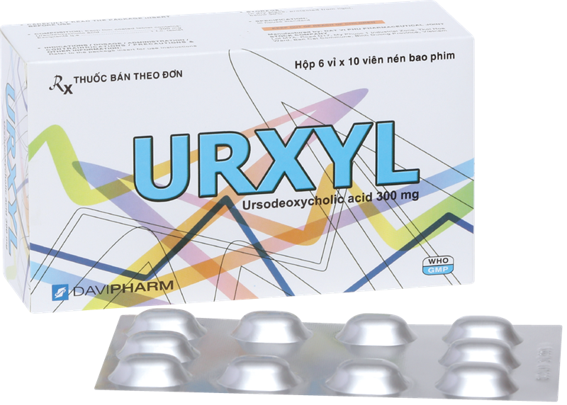Urxyl ursodeoxycholic 300mg davipharm (h/60v)