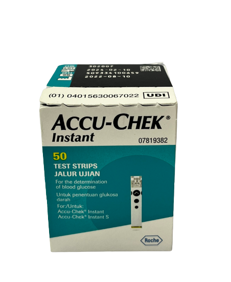 Que thử đường huyết accu chek instant roche (h/50 que)