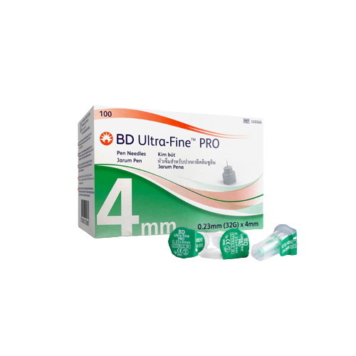 Kim bút tiêm insulin bd ultra fine pro 32gx4mm becton (h/100c)