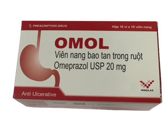 Omol omeprazole 20mg windlas (h/100v)