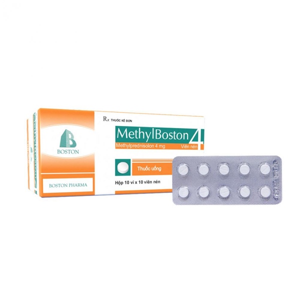 MethylBoston Methyprednisolon 4mg Boston Việt Nam (h/100v)