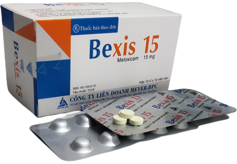 Bexis meloxicam 15mg meyer bpc (h/100v)