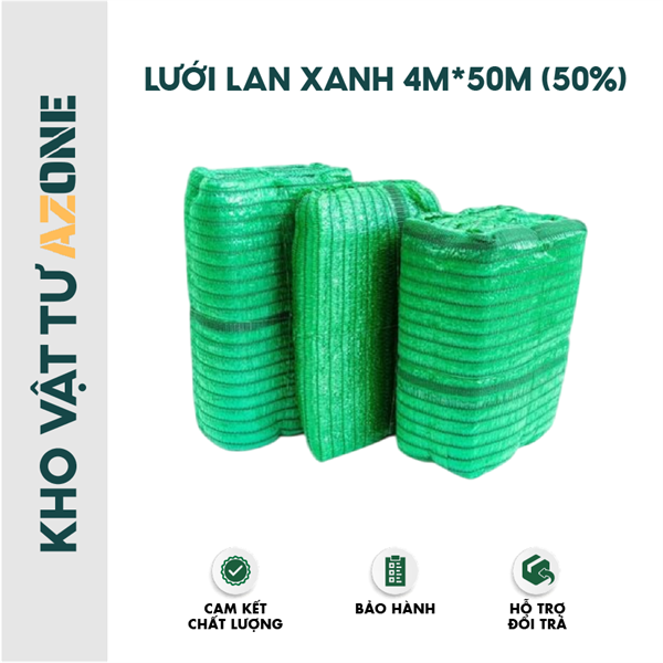 Lưới lan xanh 4m*50m ( 50% )