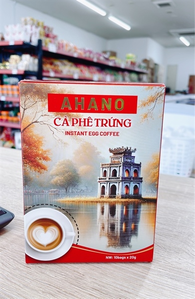 Cà phê trứng Ahano