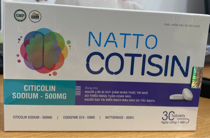 Natto Cotisin (Hộp 30 viên) - Oshi