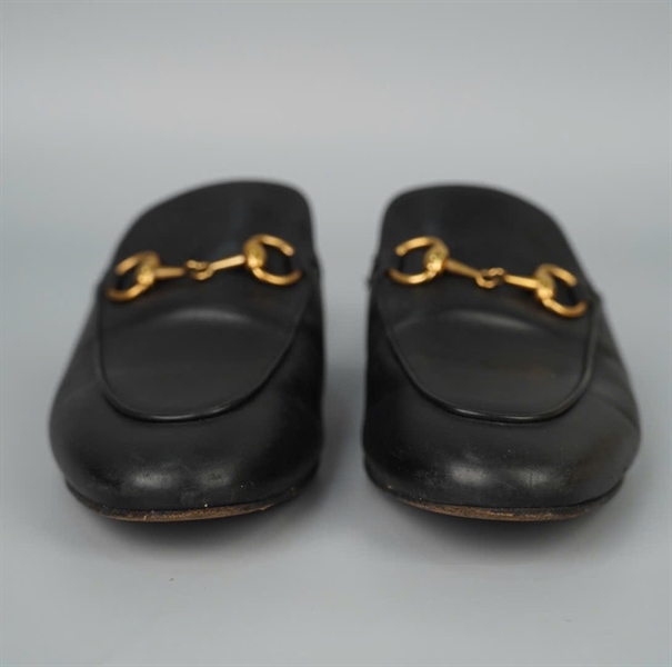 Dép GG đen sz35.5 KG+