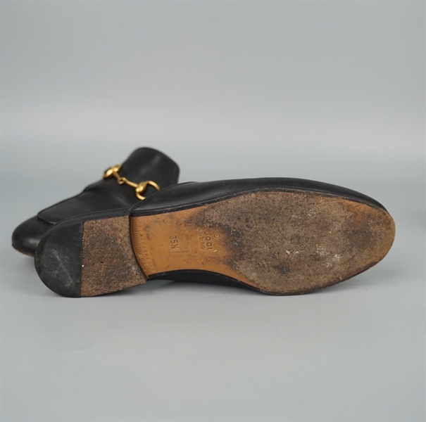 Dép GG đen sz35.5 KG+