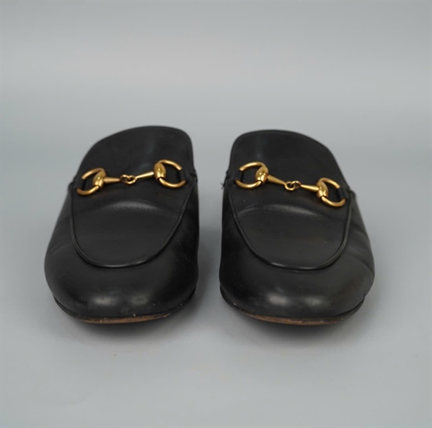 Dép GG đen sz35.5 KG+