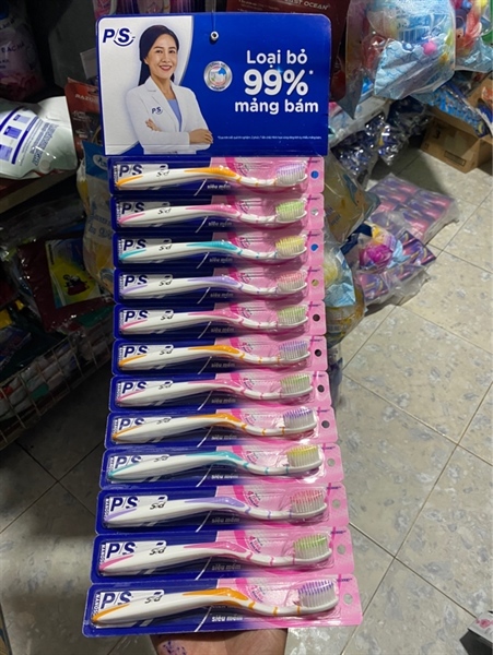 Bàn chải đánh răng P/S lông tơ siêu mềm