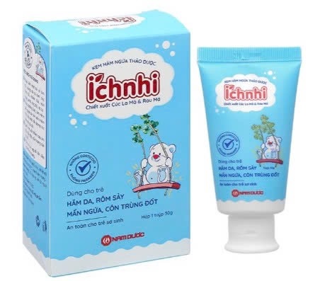Kem hăm ngứa thảo dược Ích nhi (tuýp 30g) - Nam Dược