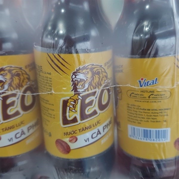 Nước tăng lực vị cà phê LEO 350ml
