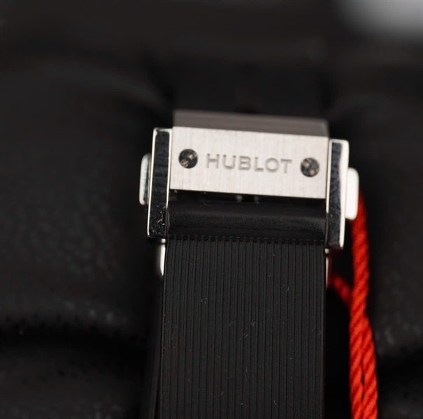 Đồng hồ Hublot mặt tròn quai đen (1304370) (HC) +