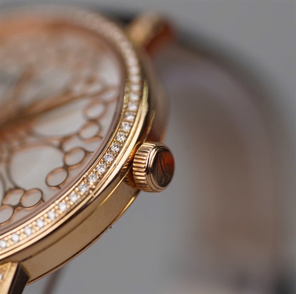 Đồng hồ Chopard mặt tròn quai đen (6465094599) sz34 (HC) +