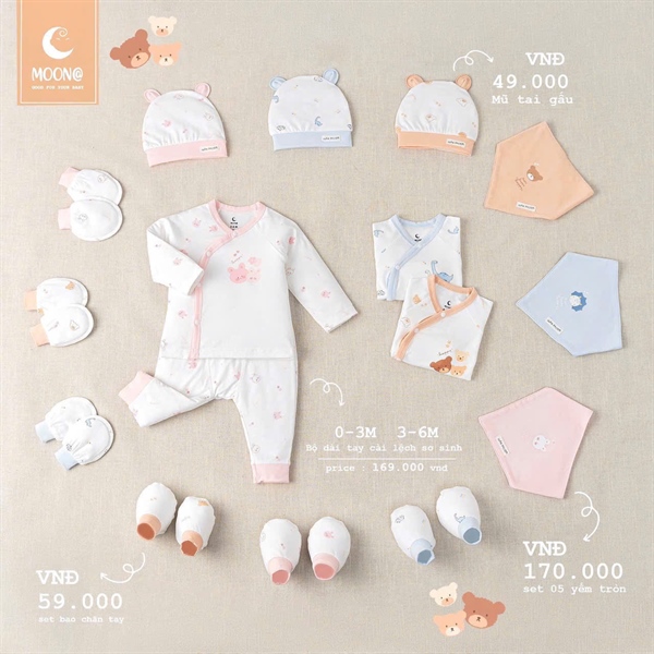 Set bao tay chân Moon