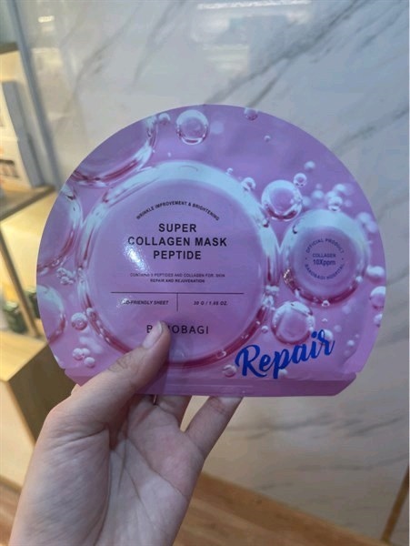 Mặt nạ giấy trẻ hóa da Banobagi Super collagen peptide repair