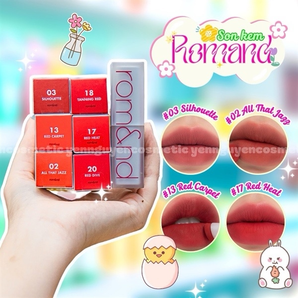 Son rom&nd zero matte lipstick 13