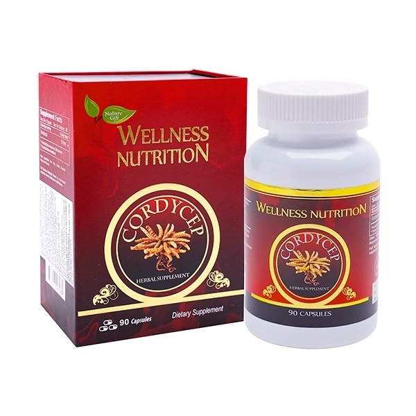 Đông trùng hạ thảo Wellness Nutrition Nature Gift (H/90v)