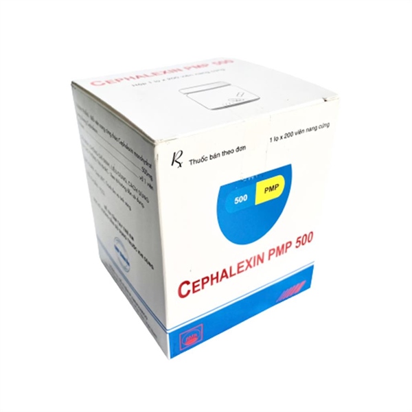 Cephalexin pmp 500mg pymepharco (c/200v)