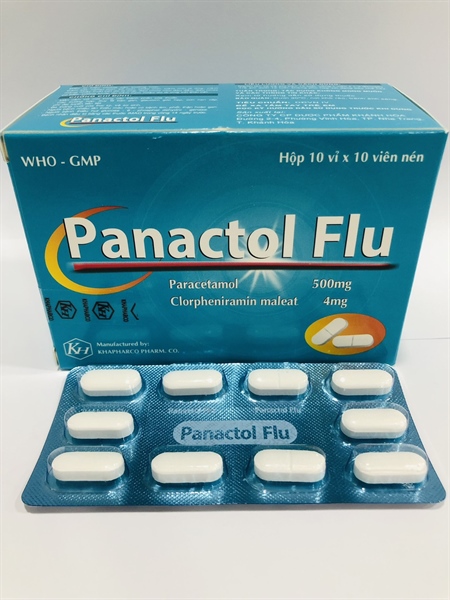 Panactol Flu Khapharco (H/100V)