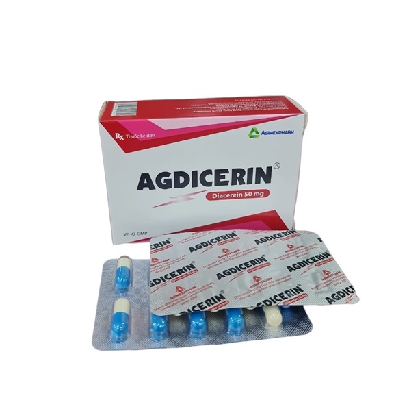 Agdicerin Diacerein 50mg Agimexpharm (h/30v)