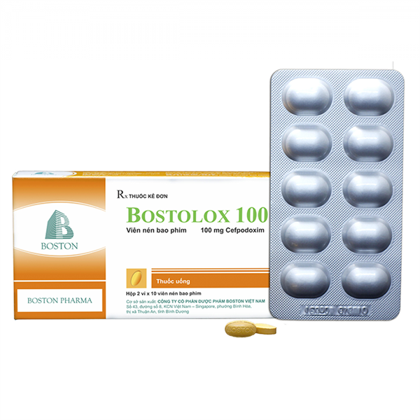 Bostolox cefpodoxim 100mg boston (h/20v)