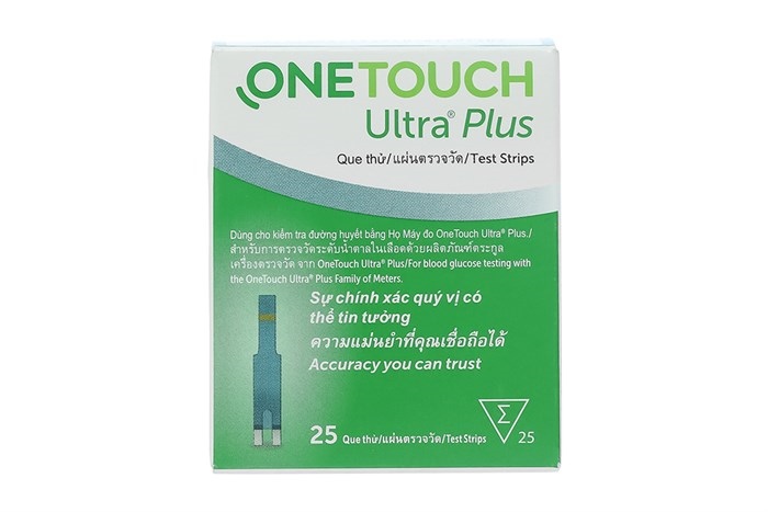 Que thử đường huyết one touch ultra plus lifescan (h/25q)