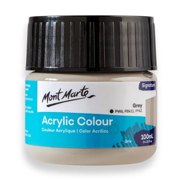 ACRYLIC MONT MARTE 100ML GREY