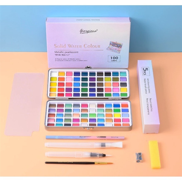 Màu nước nhũ Giorgione 100 màu G-ZG100