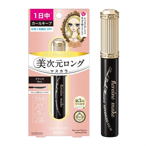 KISSME - Heroine Real Lash Mascara Advanced Film 6g
