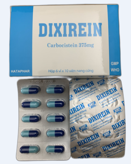 Dixirein Carbocistein 375mg Hataphar (H/60V)
