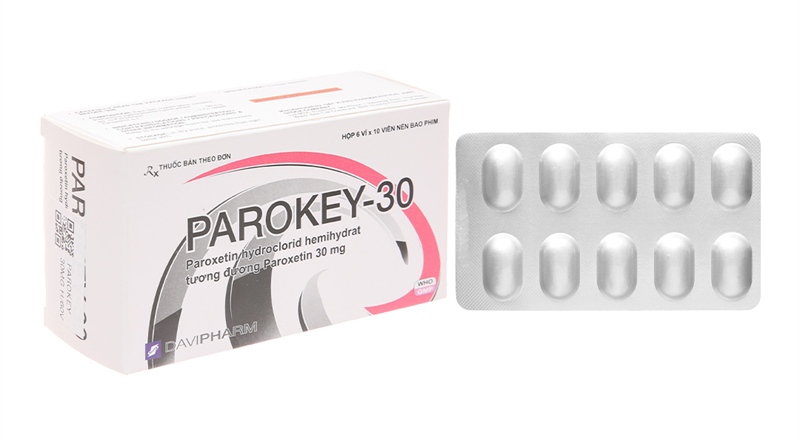 Parokey paroxetin 30mg davipharm (h/60v)