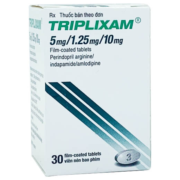Triplixam 5mg/1.25mg/10mg Servier (L/30v)