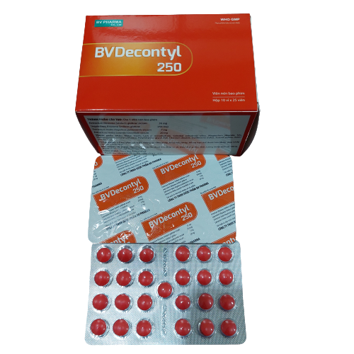 Hỗ trợ xương khớp bvdecontyl 250 bv pharma (h/250v)