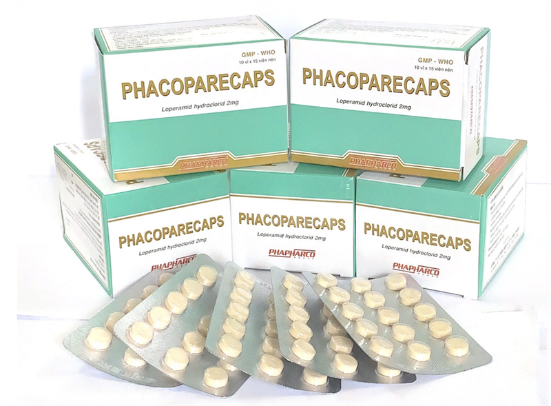 Phacoparecaps loperamid 2mg phapharco (h/150v)