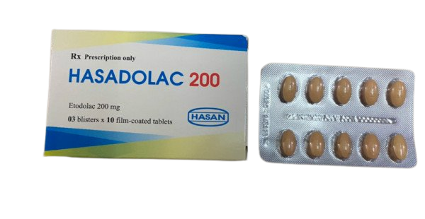Hasadolac etodolac 200mg hasan(h/30v)