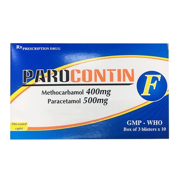 Parocontin f 400mg/500mg tipharco (h/30v)