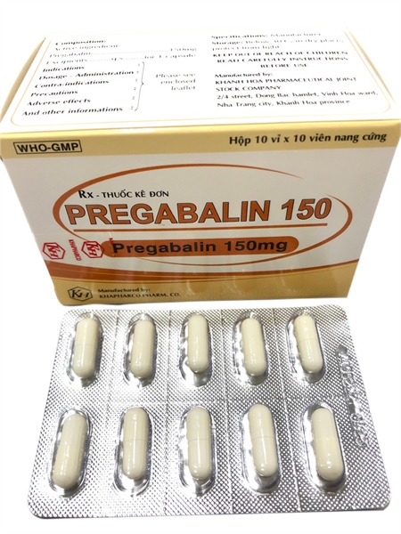Pregabalin 150mg khapharco (h/100v)